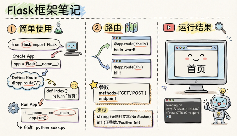 Flask框架笔记-松鼠博客